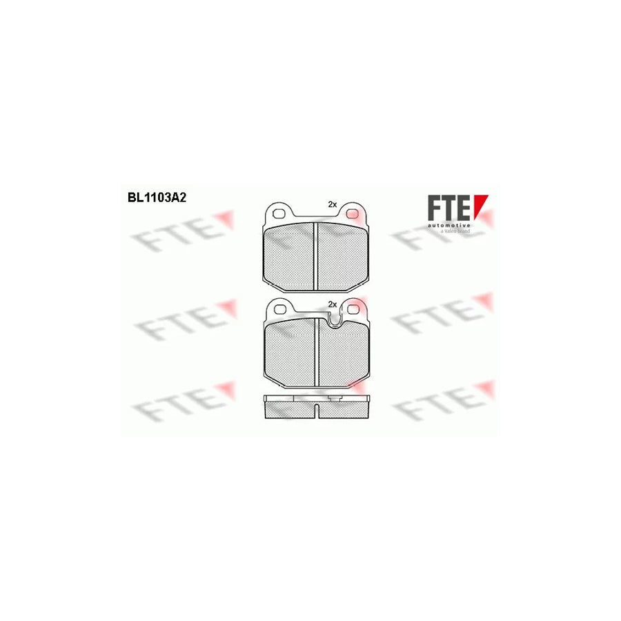 Fte BL1103A2 Brake Pad Set | ML Performance UK Car Parts