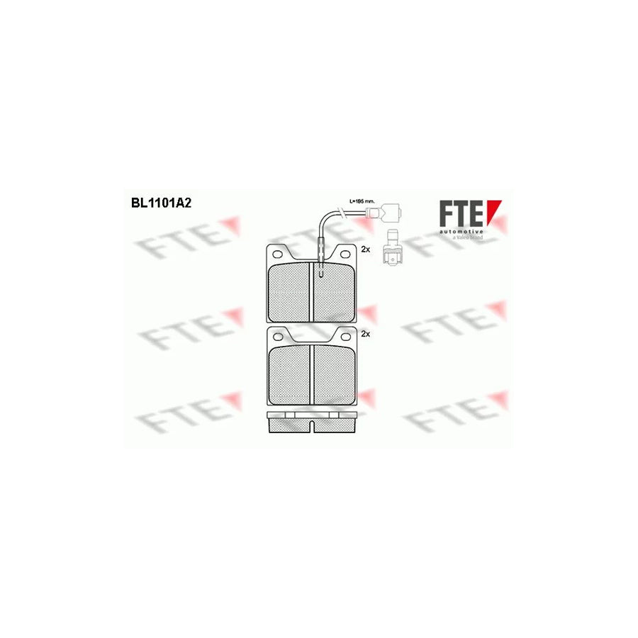 Fte BL1101A2 Brake Pad Set | ML Performance UK Car Parts