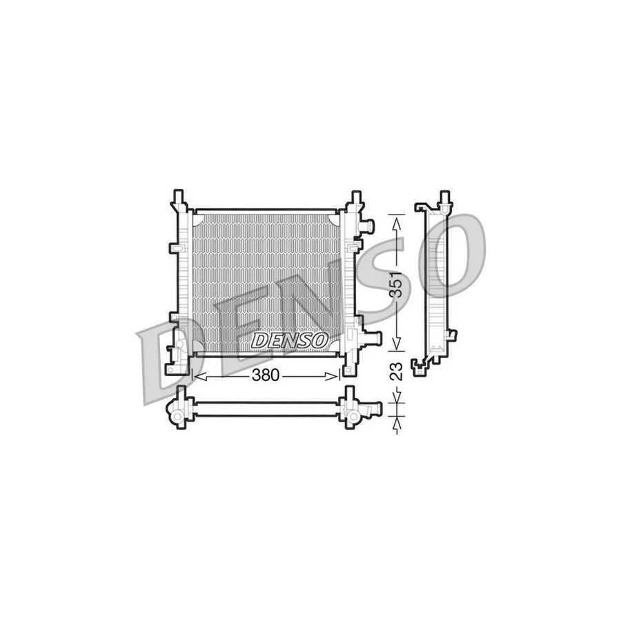 Denso DRM10061 Drm10061 Engine Radiator For Ford Ka | ML Performance UK