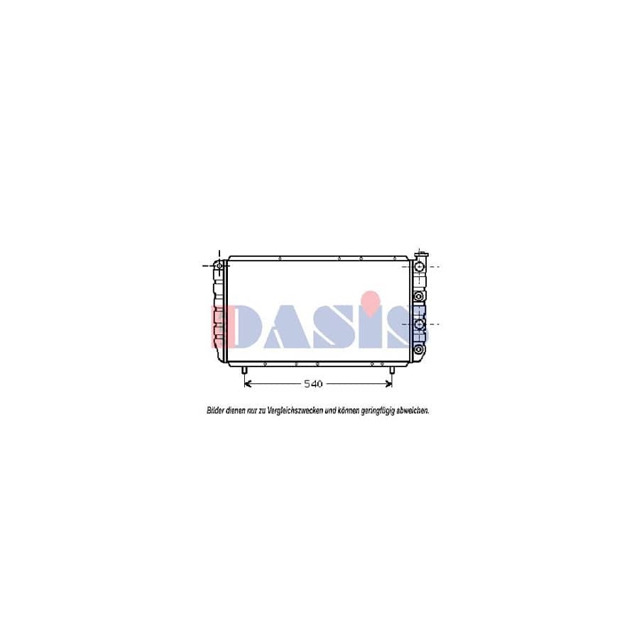 AKS Dasis 180900N Engine Radiator | ML Performance UK