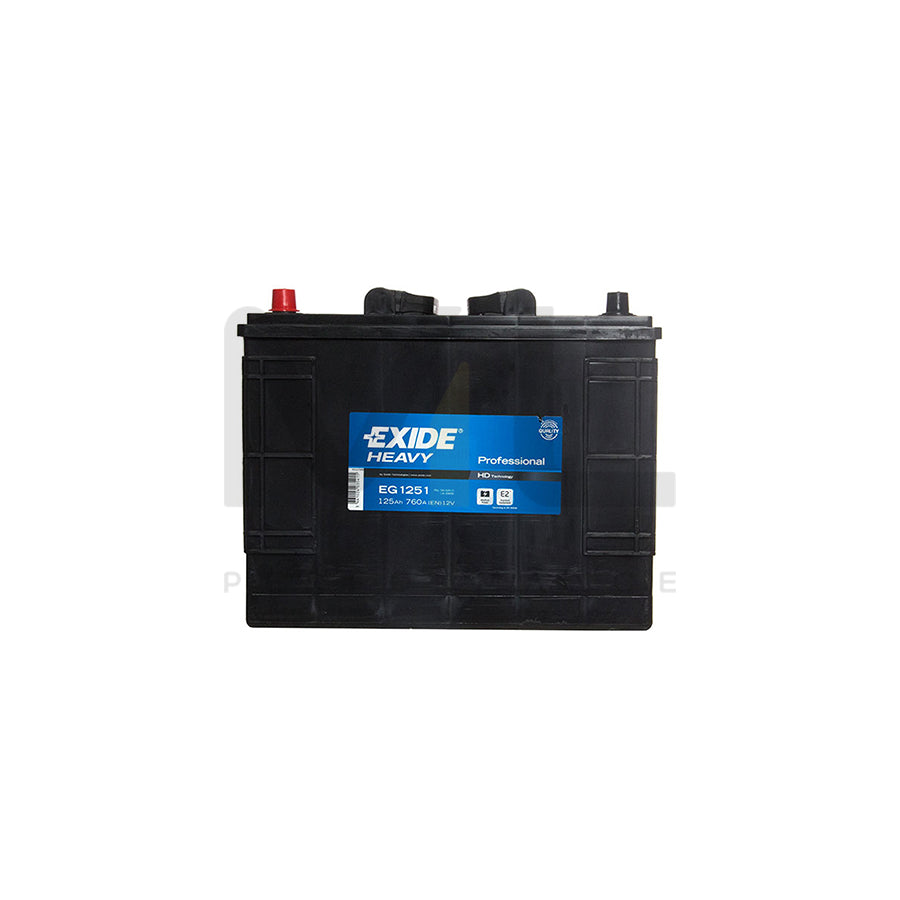 Exide Commercial Battery 656 - 2 Year Guarantee | ML Performance UK Car Parts