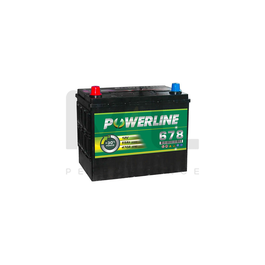 Leisure Battery 678 - Powerline Caravan/Leisure/Marine Battery | Car Batteries UK | ML Performance Car Parts