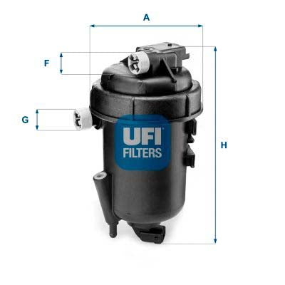 UFI 55.179.00 Fuel Filter