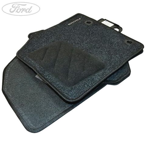 GENUINE FORD 1383078 FOCUS CABRIOLET CC FRONT & REAR FLOOR MATS BLACK 2006-2010 | ML Performance UK