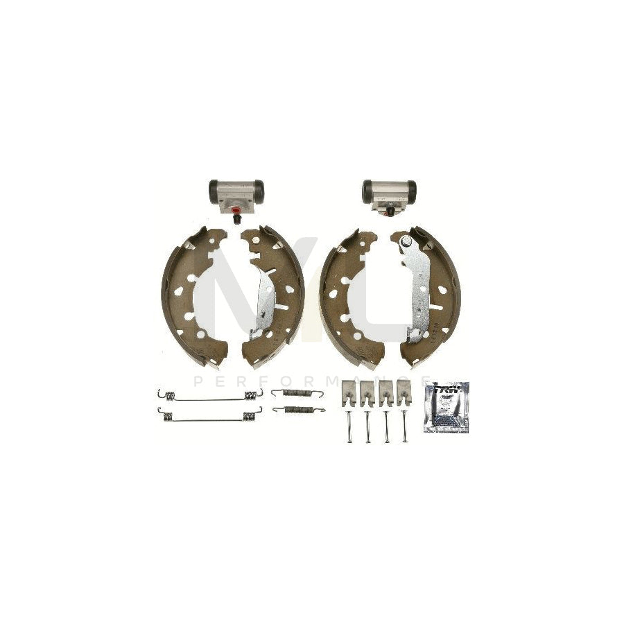 TRW Brake Kit BK2633 Brake Shoe Set with wheel brake cylinder | ML Performance Car Parts