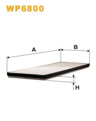 WIX Filters WP6800 Pollen Filter
