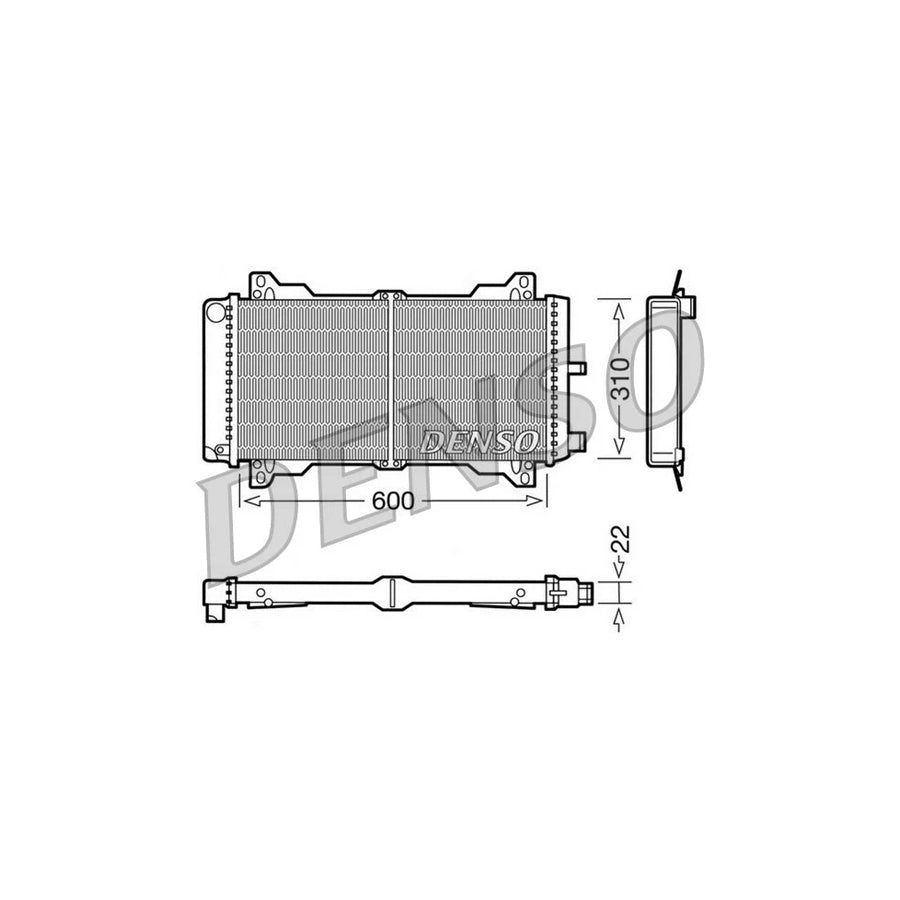 Denso DRM10013 Drm10013 Engine Radiator | ML Performance UK