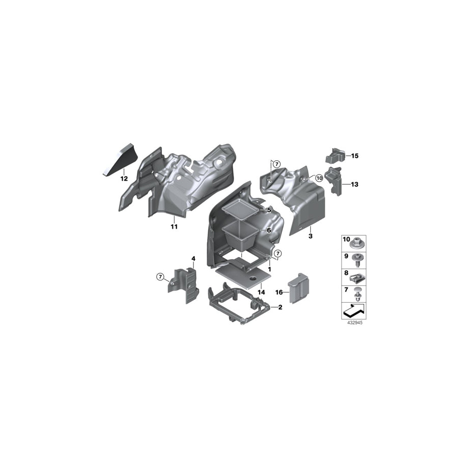 Genuine BMW 51477362215 F83 F33 Seal, Belt Feed Slot, Rear Left (Inc. 430i, 435dX & 435i) | ML Performance UK