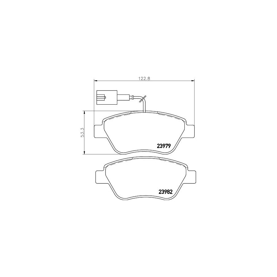 Hella 8MP 376 800-134 Water Pump