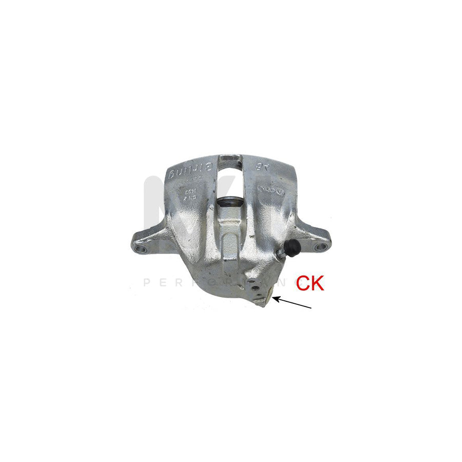 HELLA 8AC 355 391-181 Brake Caliper without holder | ML Performance Car Parts