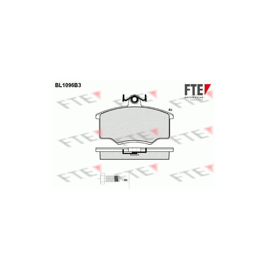 Fte BL1096B3 Brake Pad Set | ML Performance UK Car Parts