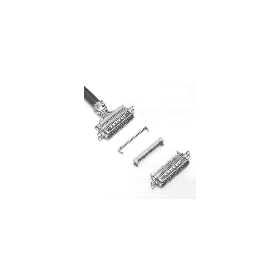 3M 8237-6000 D-Sub Standard Connectors 37P OPEN COVER PLUG LOW PROFILE