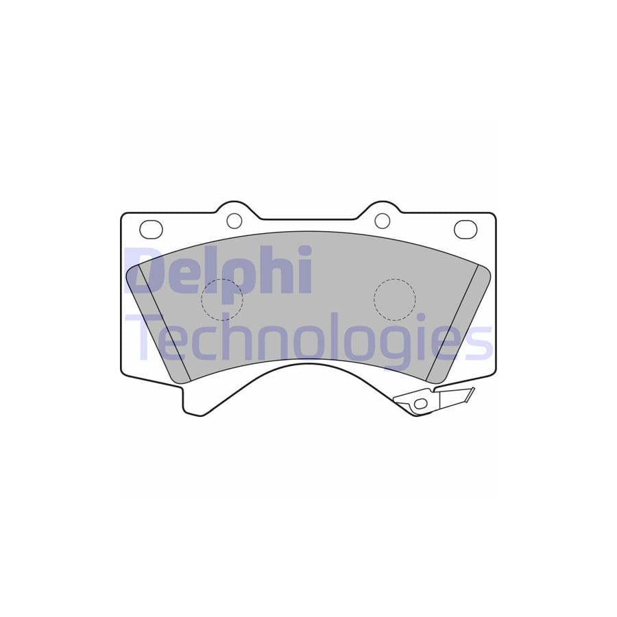 Delphi Lp2134 Brake Pad Set