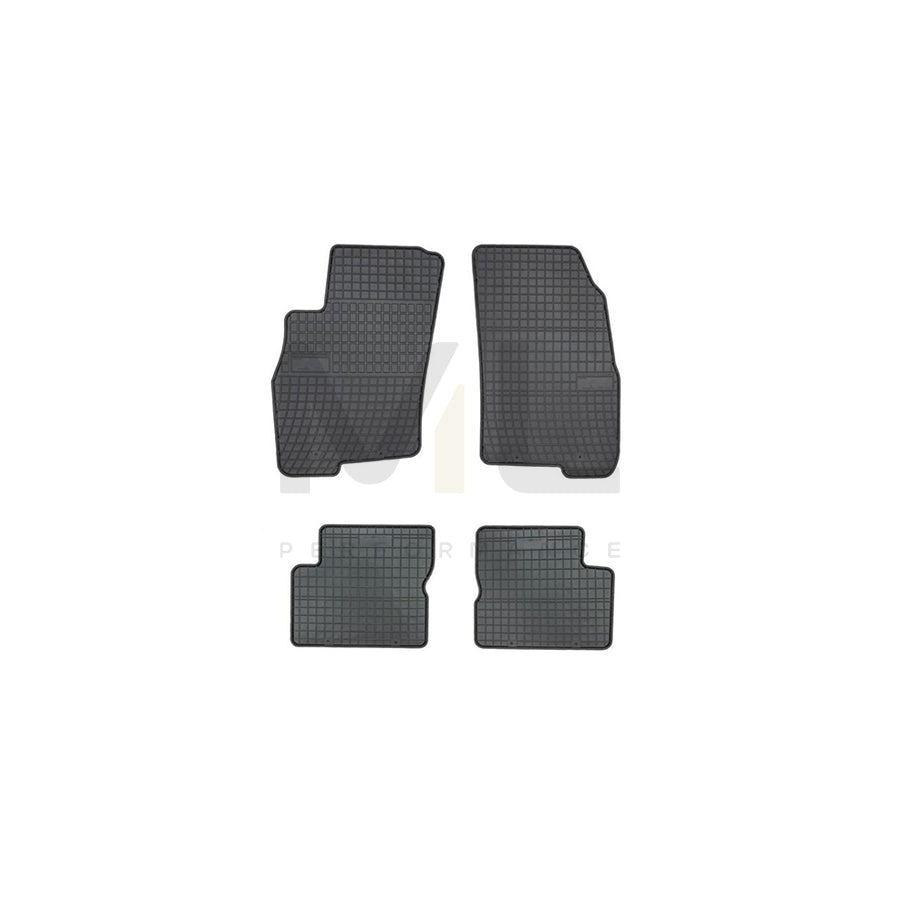 FROGUM Tailored 542582 Floor mat set for ALFA ROMEO MiTo (955) Elastomer, Front and Rear, Quantity: 4, Black | ML Performance Car Parts