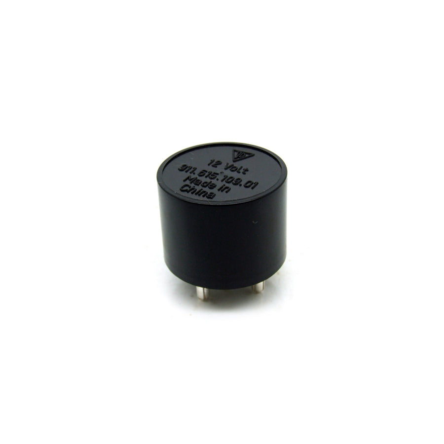 Genuine Porsche Relay Black Round For Horns/Lights Etc Porsche 911 1969-89 | ML Performance UK Car Parts