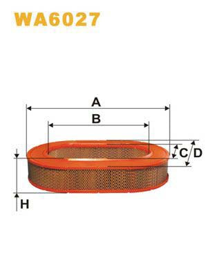 WIX Filters WA6027 Air Filter