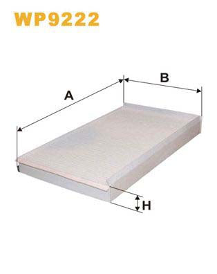 WIX Filters WP9222 Pollen Filter