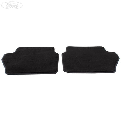 GENUINE FORD 1805917 FIESTA ST REAR CONTOUR FLOOR MATS VELOUR 2012-2019 | ML Performance UK