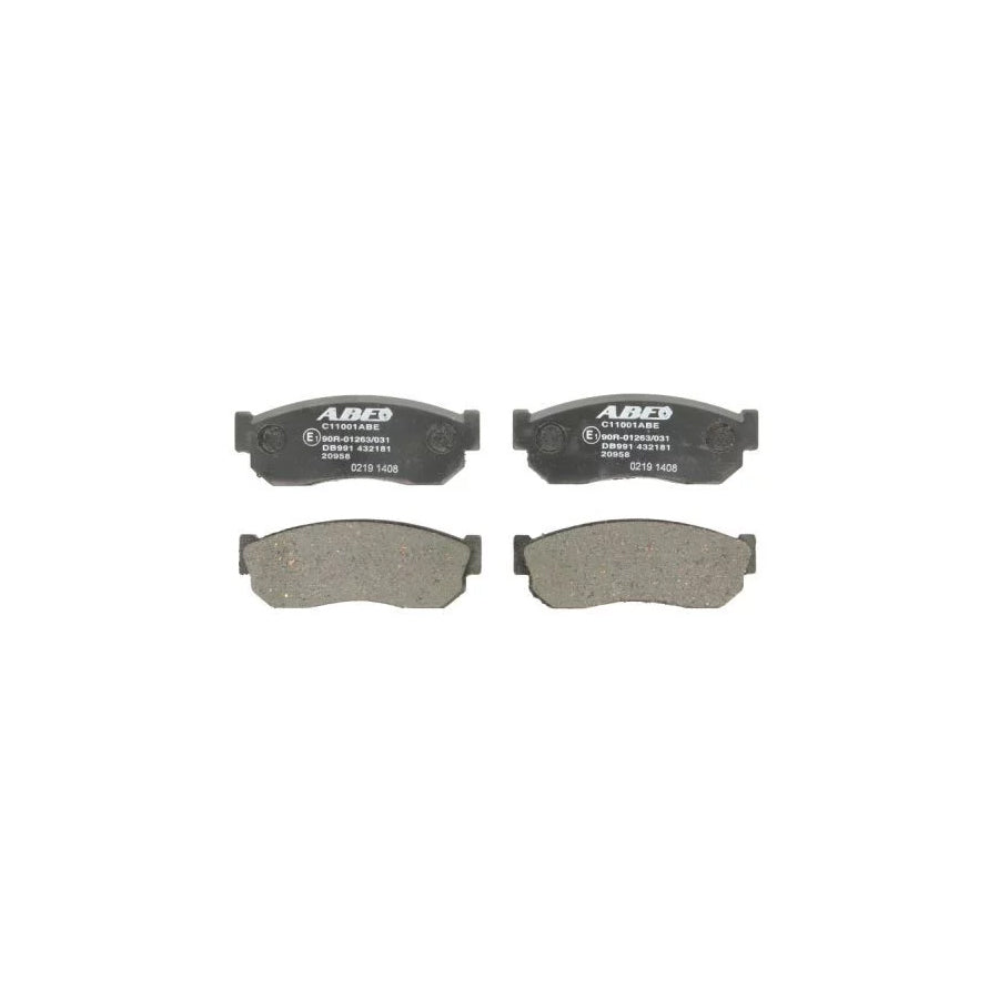 ABE C11001ABE Brake Pad Set