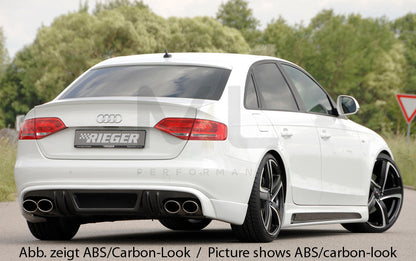 Rieger 00055512 Audi B8 B81 Rear Diffuser (A4 & S4) 6 | ML Performance UK Car Parts