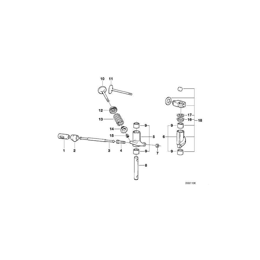 Genuine BMW 11341338285 Exhaust Valve D=40X8 (Inc. R 100 R, R 80 GS & R 100 GS) | ML Performance UK Car Parts