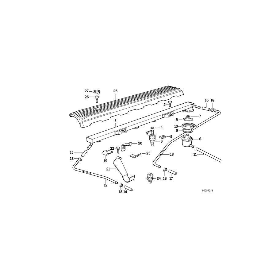 Genuine BMW 11531730531 E34 Holder (Inc. 520i, 525i & 525ix) | ML Performance UK Car Parts