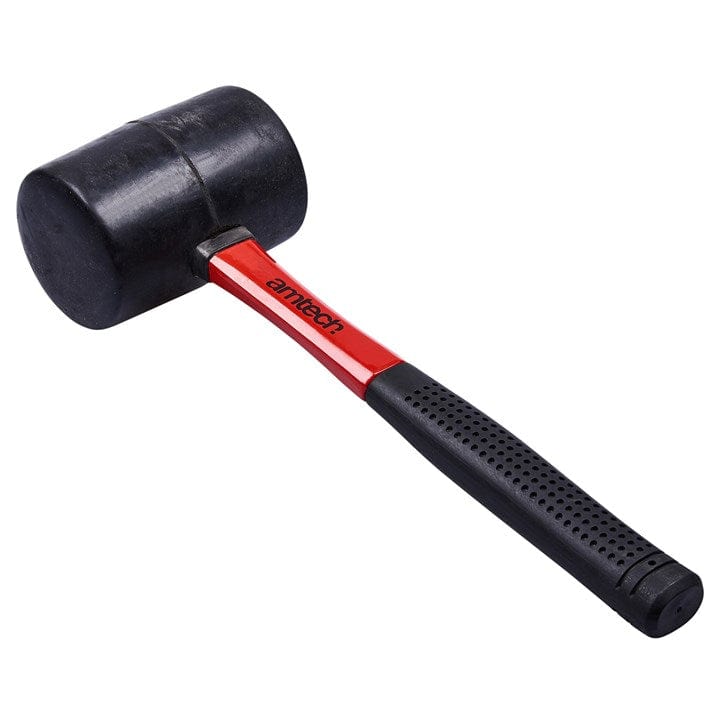 Amtech 32oz Rubber Mallet - Fibreglass Shaft | ML Performance DIY & Power Tools