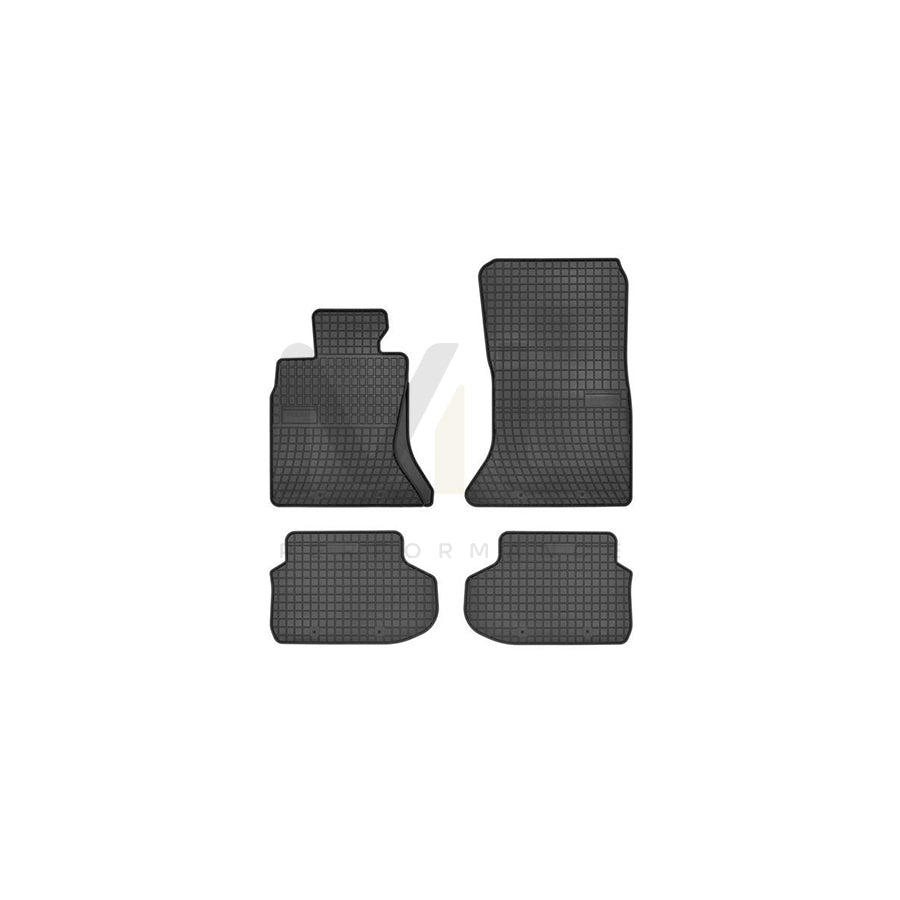 FROGUM Tailored 542780 Floor mat set for BMW 5 Series Elastomer, Front and Rear, Quantity: 4, Black | ML Performance Car Parts