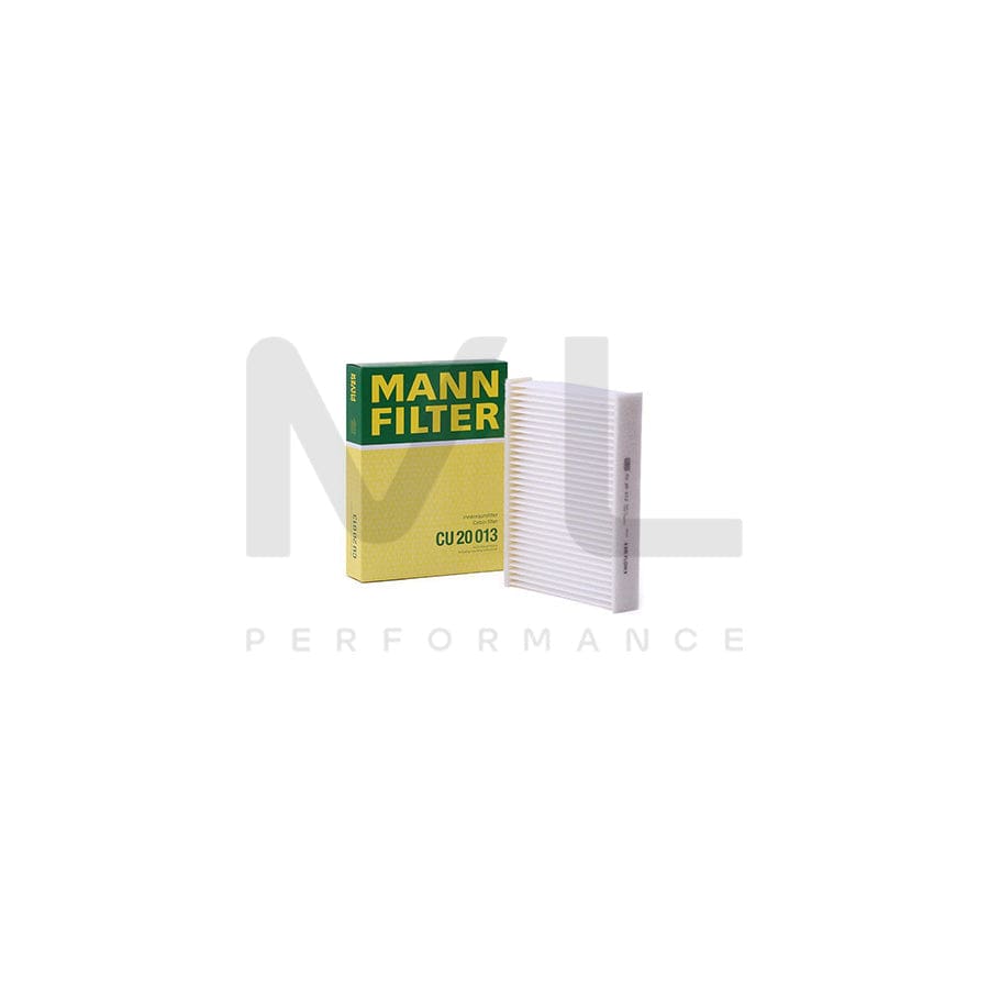 MANN-FILTER CU 20 013 Pollen filter Particulate Filter | ML Performance Car Parts