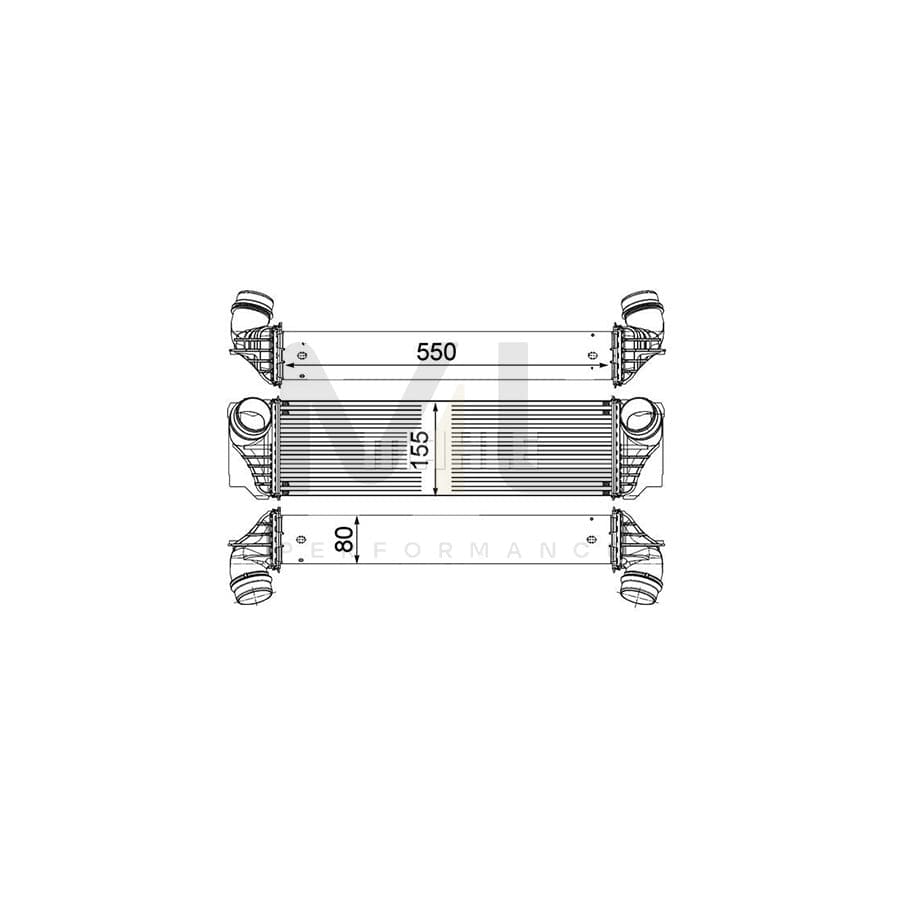 MAHLE ORIGINAL CI 183 000P Intercooler | ML Performance Car Parts