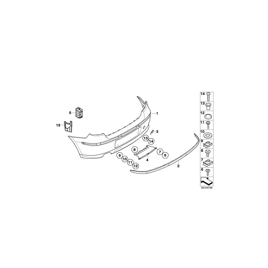 Genuine BMW 07146953137 F10 (R F11 C-Clip Nut (Inc. 518d, 528i & 525dX) | ML Performance UK Car Parts