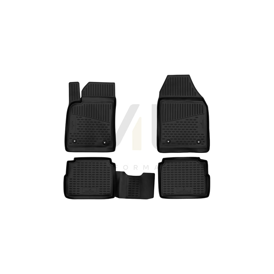 WALSER Tailored, XTR 75112 Floor mat set Front and Rear | ML Performance Car Parts