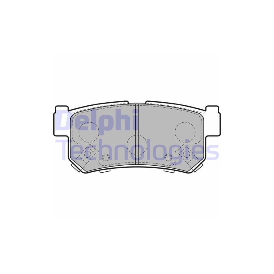 Delphi Lp2127 Brake Pad Set