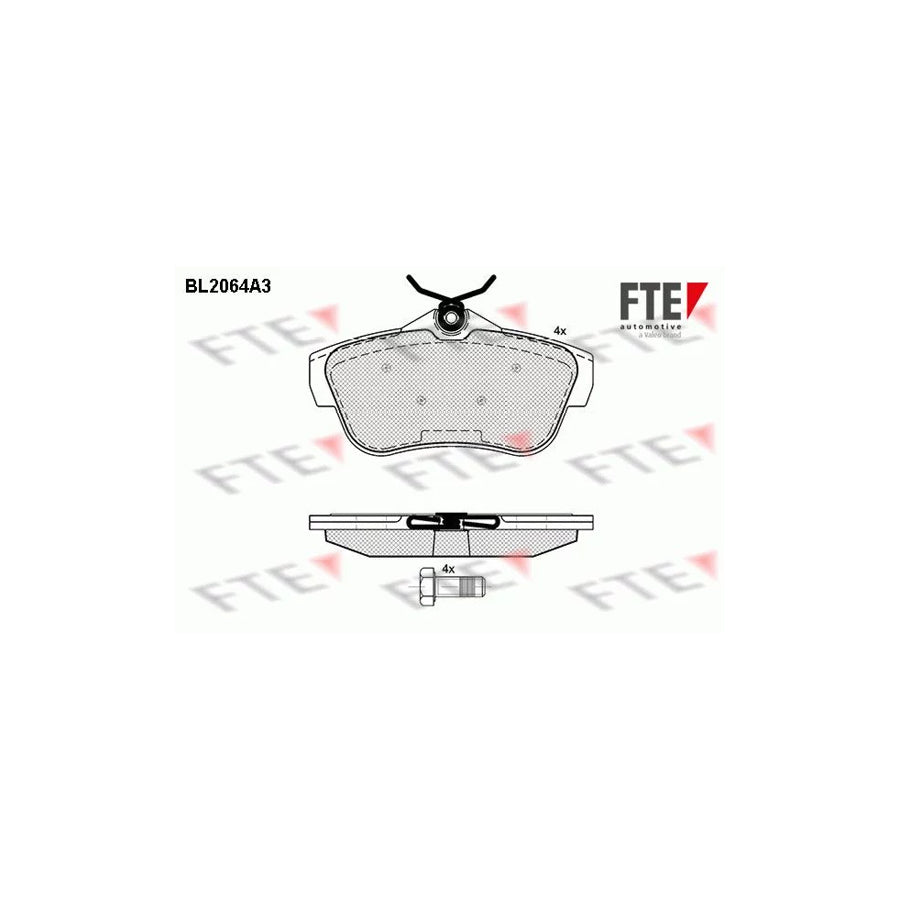 Fte BL2064A3 Brake Pad Set | ML Performance UK Car Parts