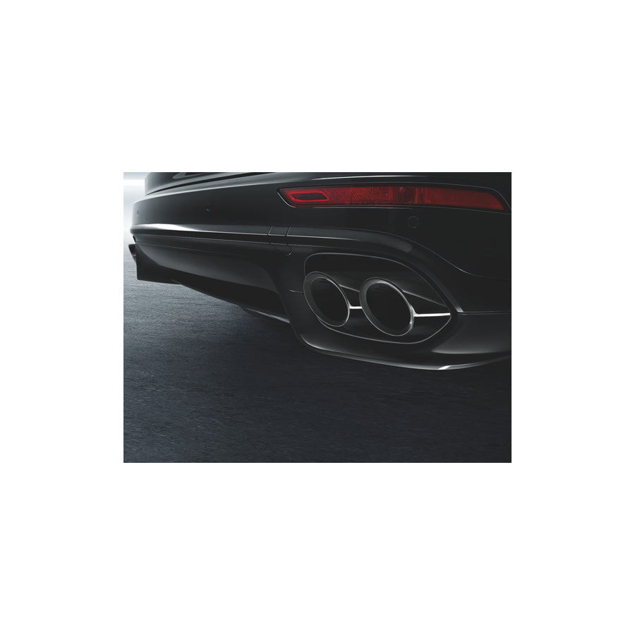 Genuine Porsche Sports Tailpipe, In Black Porsche 958 Cayenne 2015  | ML Performance UK Car Parts