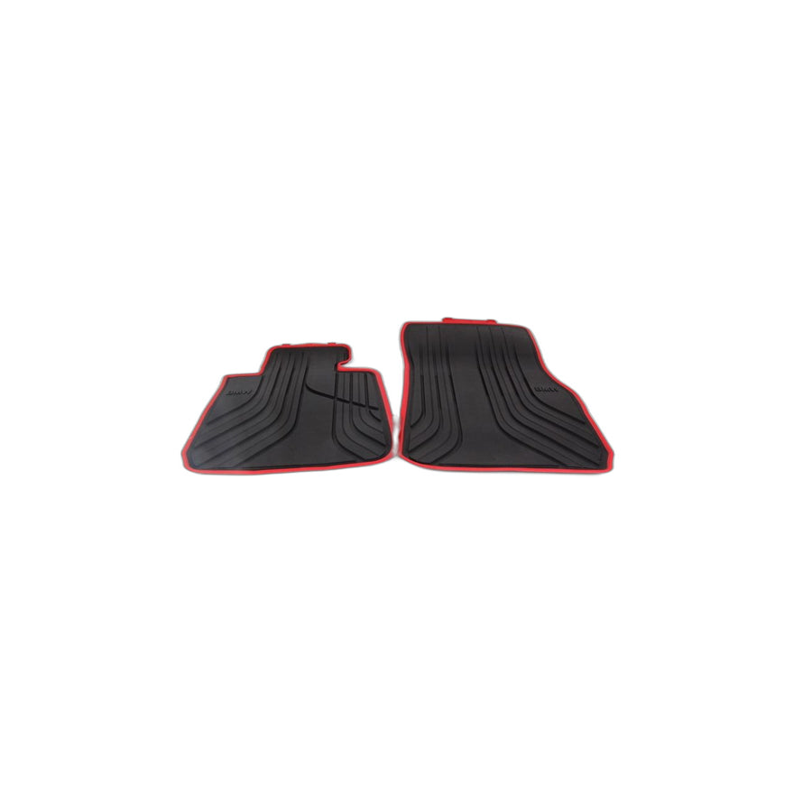 Genuine BMW 51472219800 F80 F31 Floor Mats, All-Weather, Front LHD, ANTH./ROT (Inc. 328d, 330e & 320i)