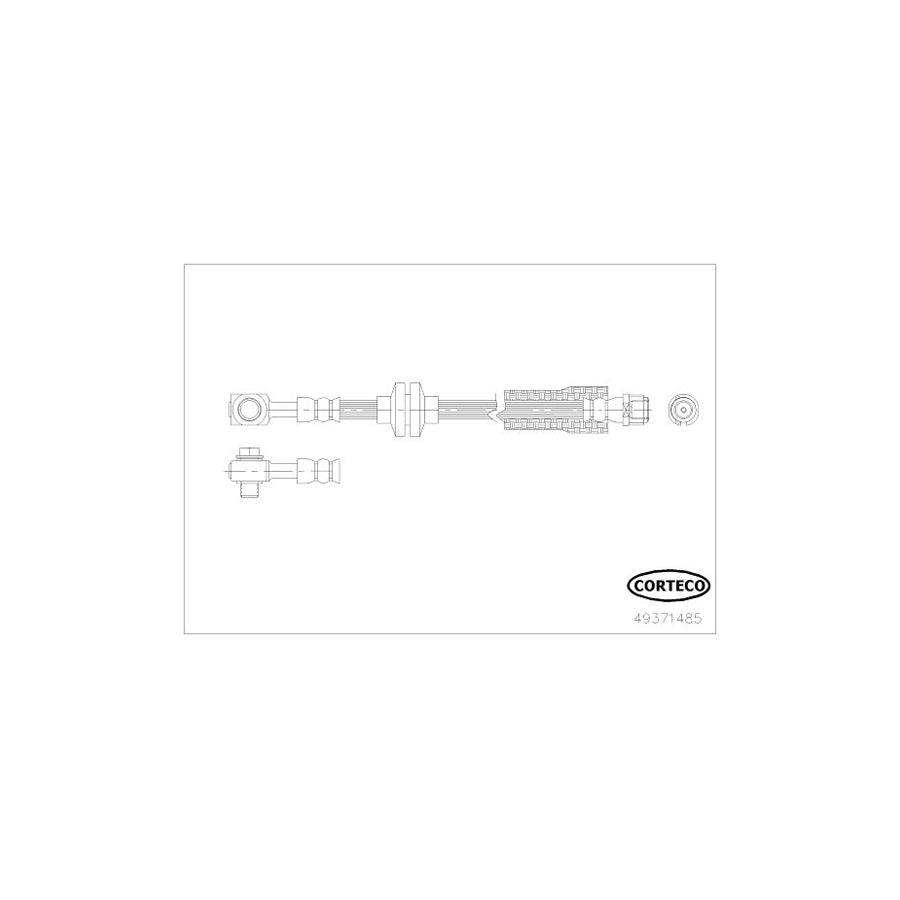 Corteco 49371485 Brake Hose | ML Performance UK