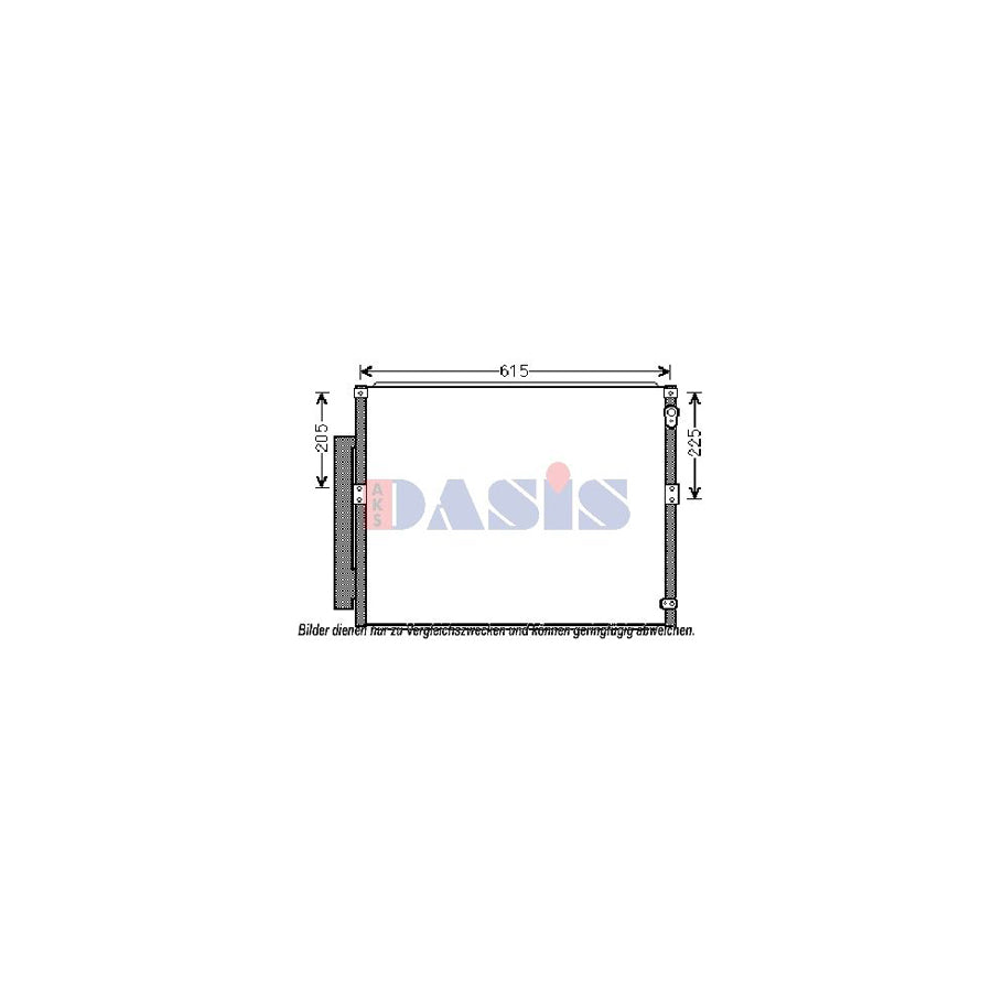 AKS Dasis 212073N Air Conditioning Condenser | ML Performance UK