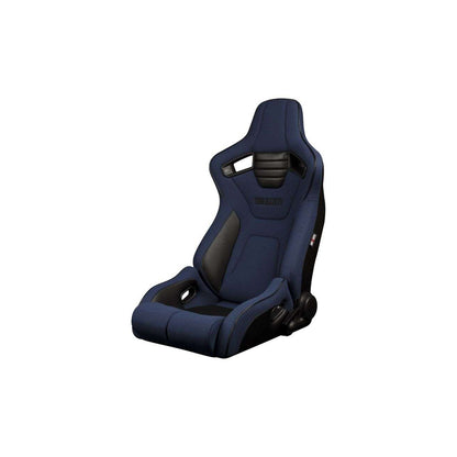 BRAUM Elite-R Series Sport Reclinable Seats (Blue Cloth Black Trim) – Priced Per Pair