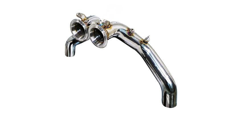 Stone Exhaust BMW S63 F06 F10 F90 Catless Downpipe (Inc. M5 & M6) - ML Performance UK