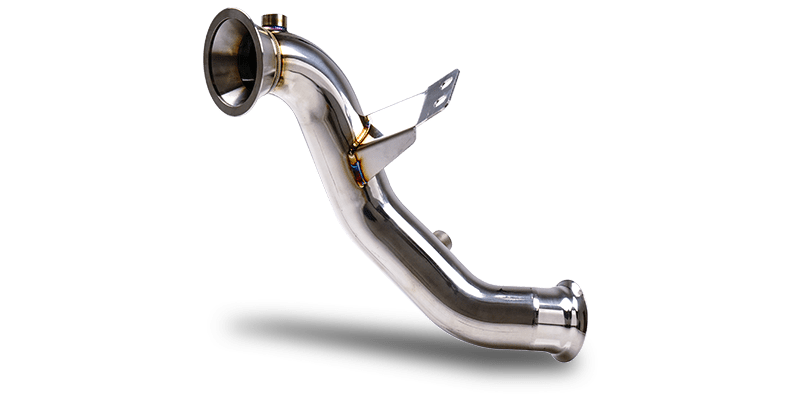 Stone Exhaust Mercedes-Benz M274 M264 4MATIC W/S/C205 C/X253 W213/C238 Catless Downpipe (Inc. C200, C250, C300, E250, E300, GLC250 & GLC300) - ML Performance UK