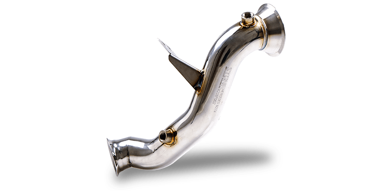 Stone Exhaust Mercedes-Benz M274 M264 4MATIC W/S/C205 C/X253 W213/C238 Catless Downpipe (Inc. C200, C250, C300, E250, E300, GLC250 & GLC300) - ML Performance UK