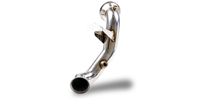 Stone Exhaust Mercedes-Benz M274 M264 4MATIC W/S/C205 C/X253 W213/C238 Catless Downpipe (Inc. C200, C250, C300, E250, E300, GLC250 & GLC300) - ML Performance UK