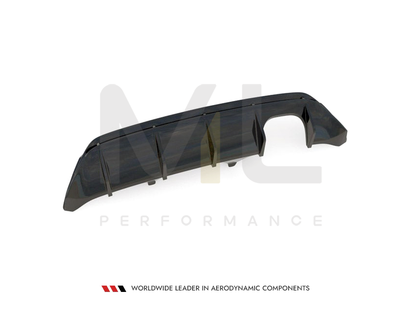 Maxton Design Ford MK8 Fiesta ST Rear Valance Diffuser - ML Performance