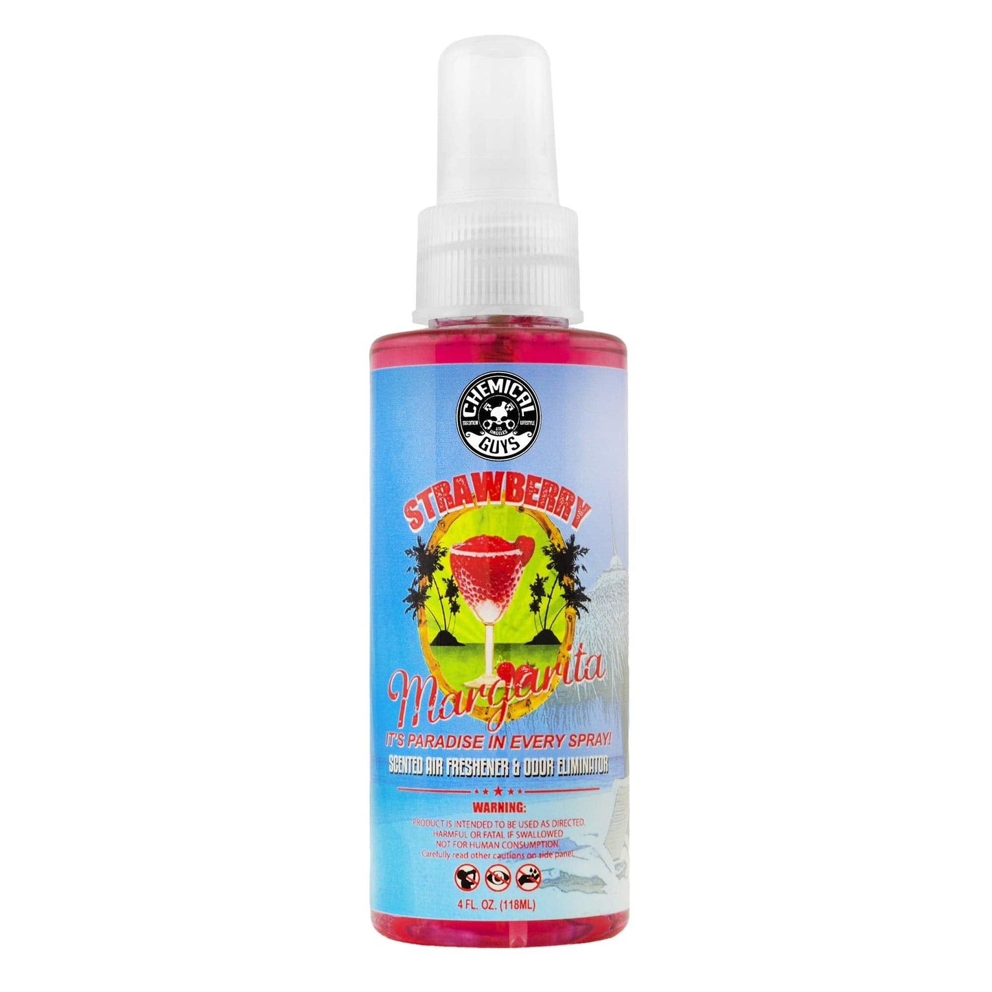 Chemical Guys Strawberry Margarita Air Freshener 4oz | ML Performance UK Car Parts