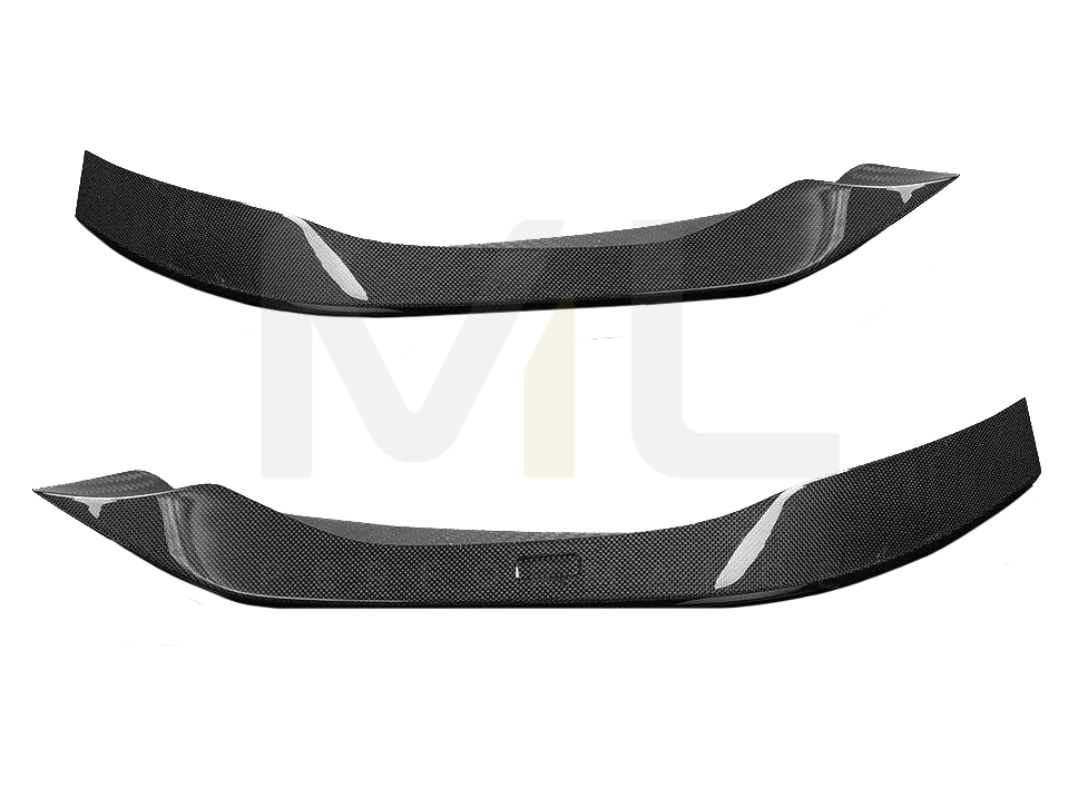 AC Schnitzer BMW G14 G15 G16 M850ix M Sport Carbon Fibre Front Spoiler Elements - ML Performance UK