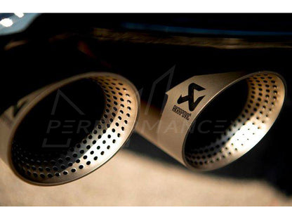 Genuine VW A1 T-Roc R Akrapovic Titanium Exhaust System - ML Performance UK