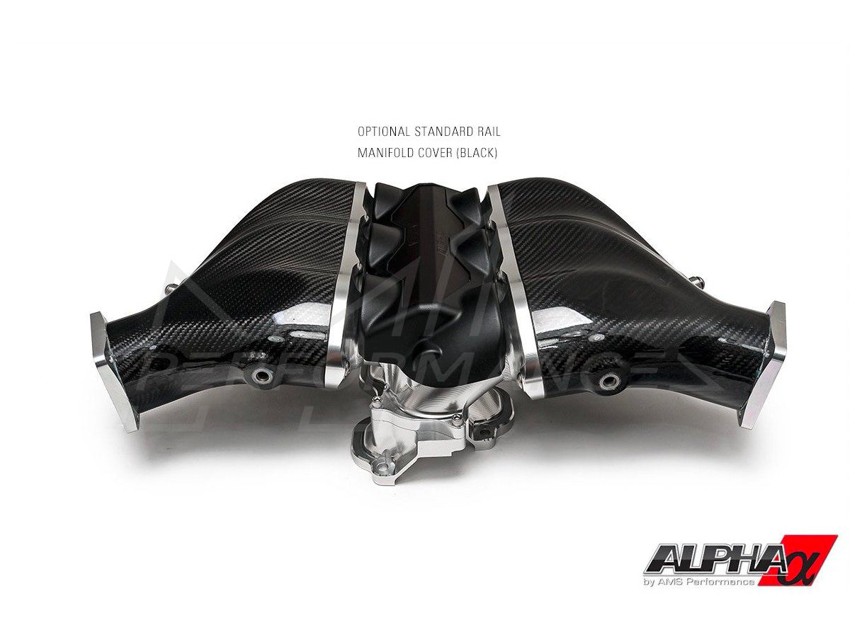 AMS Performance Nissan R35 GT-R ALPHA Performance Carbon Fibre Intake Manifold - ML Performance UK