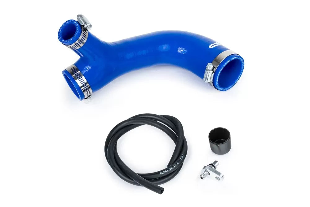 Agency Power AP-BRP-X3-154-BLU Blue Silicone Blow Off Valve Adapter Tube Can-Am Maverick X3 Turbo | ML Performance UK Car Parts