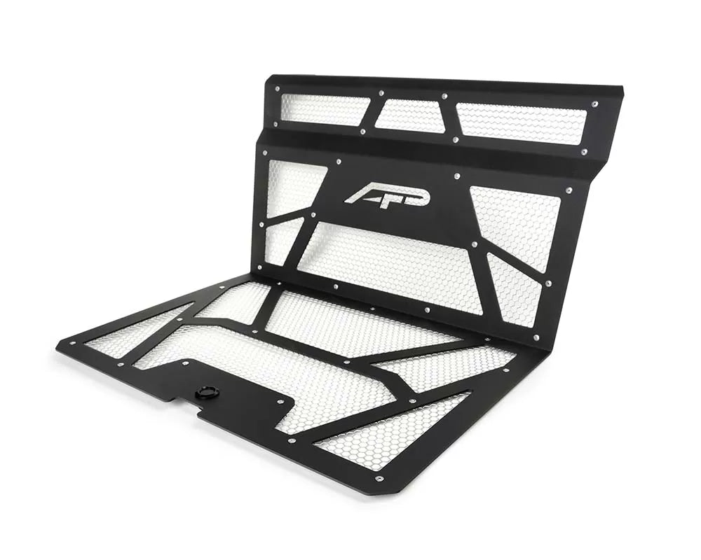 Agency Power AP-RZR-111-FMB-MRAW Vented Engine Cover Matte Black | Raw Polaris RZR XP 1000 | XP Turbo | ML Performance UK Car Parts